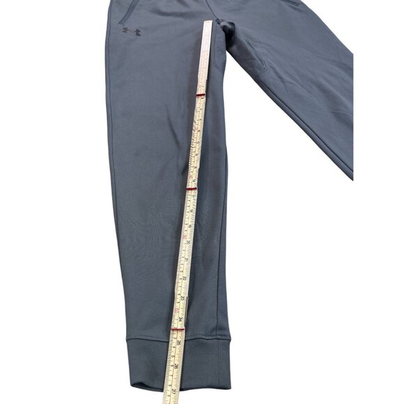 Under Armour Youth Loose Fit Joggers YLG Gray Polyester - Picture 8 of 12